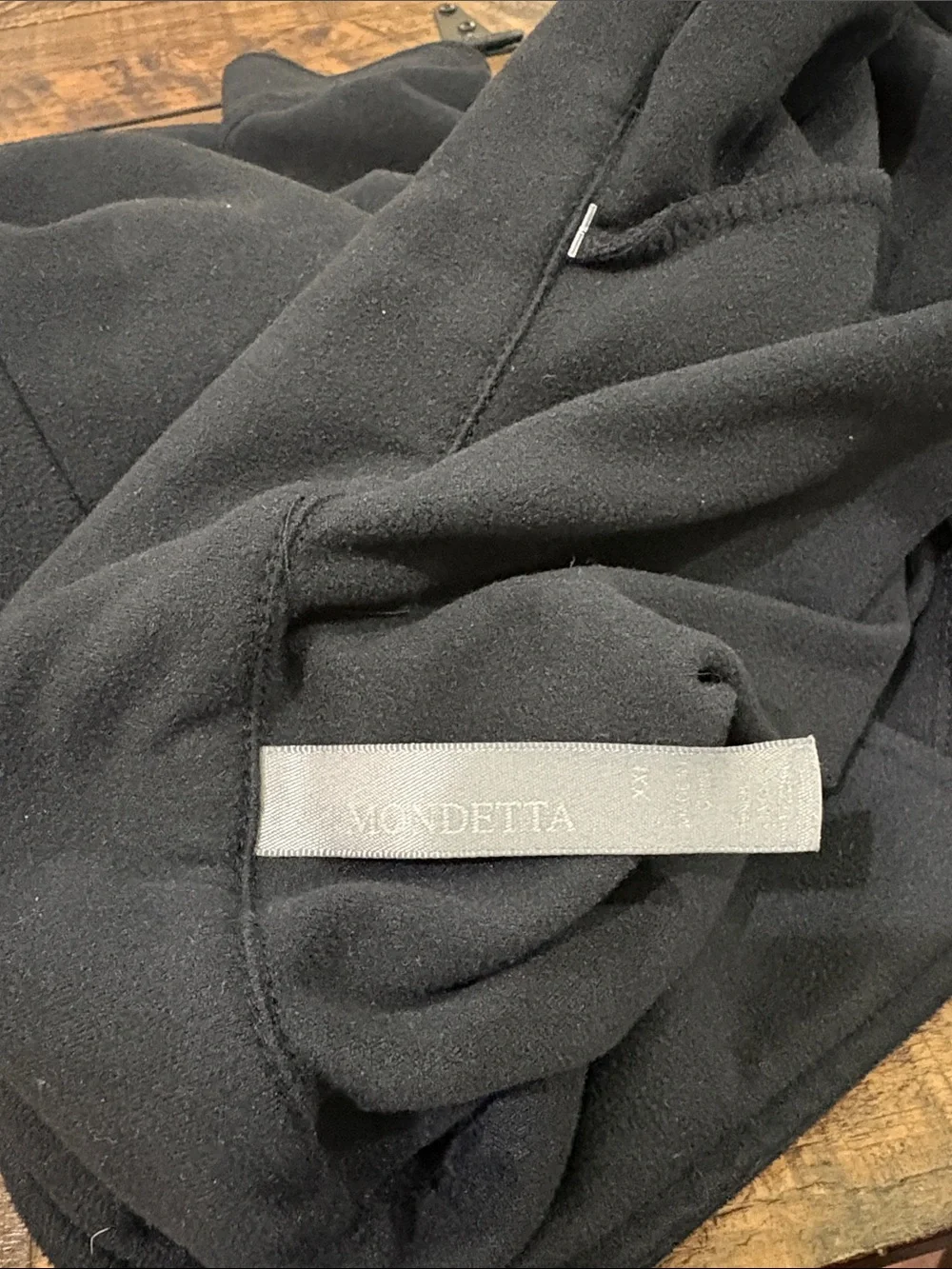 Mondetta Black Soft Snap up  Overshirt Jacket size XXL